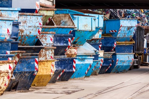 Harrow residents disposing of old furniture