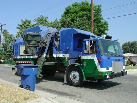 Recycling bins and waste management facilities in Harrow