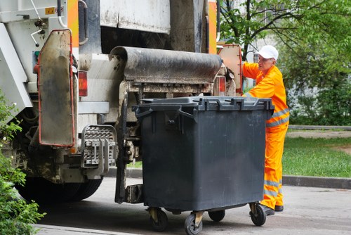 Our professional team handling estate clearance